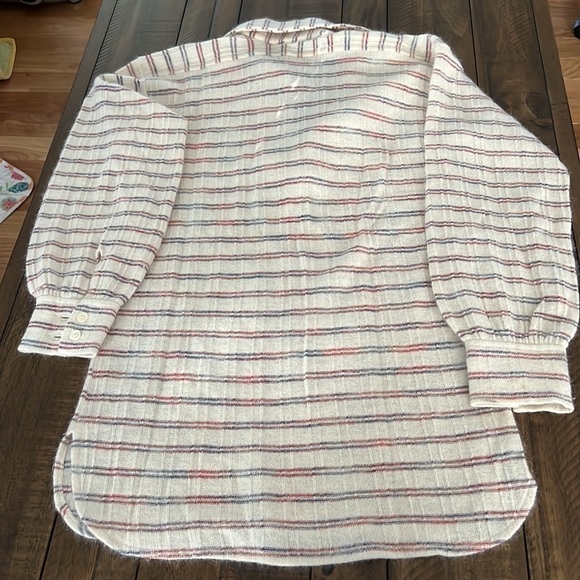 Claudine Vintage Lambswool Blend Sweater Design in France Size S - Picture 3 of 8